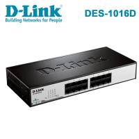 D-Link 友訊 DES-1016D 16埠 10/100Mbps 桌上型 乙太網路交換器