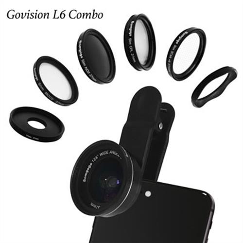 Bomgogo Govision L6 combo 極輕量廣角微距手機鏡頭組(37mm)