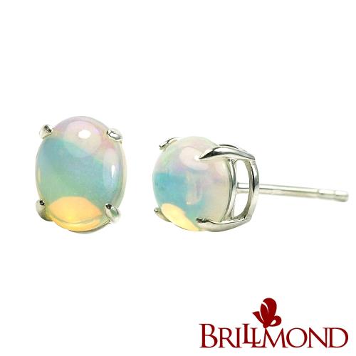 BRILLMOND 經典蛋白石耳環