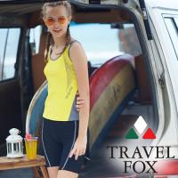 旅狐TRAVEL FOX 大女長版二件式泳衣C18707