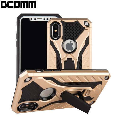 GCOMM  iPhone Xs Max 防摔盔甲保護殼 Solid Armour 黃金盔甲