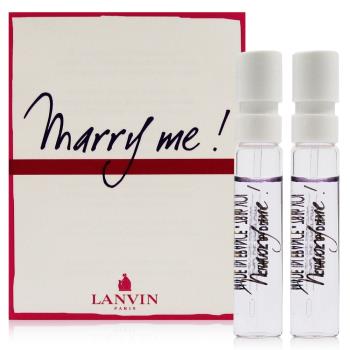 LANVIN 浪凡 MARRY ME 女性淡香精 針管 2mlx2入(法國進口)