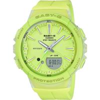 CASIO BABY-G 計步運動雙顯女錶-綠(BGS-100-9A)