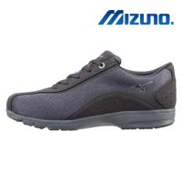 【MIZUNO 美津濃】LS802 寬楦 健走鞋 休閒鞋 女 黑紫 B1GF183208