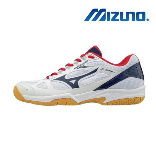 【MIZUNO 美津濃】SKY BLASTER 男女 排羽球鞋 白藍(71GA194512)