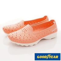 GOODYEAR-透氣洞洞機能鞋-EI2823粉桔(女段)