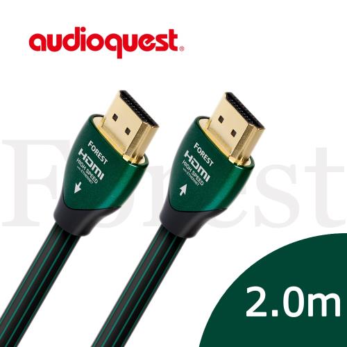 美國線聖 Audioquest HDMI Forest 森林 (2.0m) 支援4K 3D/公司貨