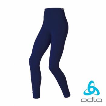 ODLO 銀離子兒童保暖排汗長內褲 (深藍色)