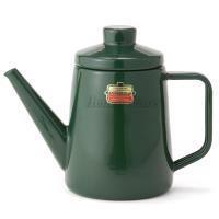 Honey ware 日本富士琺瑯 Solid系列-1.0L琺瑯手沖壺-森林綠(琺瑯/手沖壺)