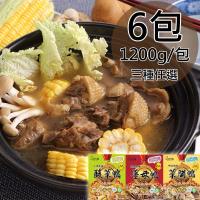 川奇食品自然鴨御膳食補三種任選6包1200g/包