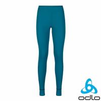 ODLO 女 WARM銀離子保暖排汗長褲(女) (青藍)