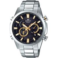 CASIO卡西歐 EDIFICE 太陽能電波賽車錶-金 EQW-T640YD-1A9