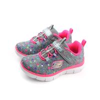 SKECHERS 運動鞋 魔鬼氈 童鞋 小童 灰色 81672NGYMT no770