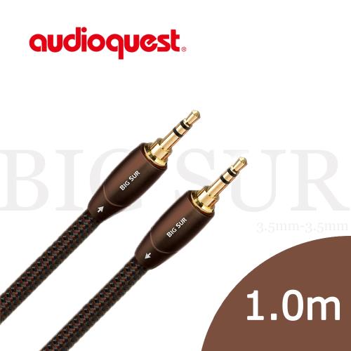 美國線聖 Audioquest BIG SUR (3.5mm to 3.5mm) 訊號線 1.0M/公司貨