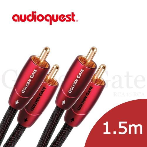 美國線聖 Audioquest Golden Gate (RCA to RCA) 訊號線 1.5M/公司貨