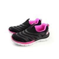 SKECHERS 休閒鞋 童鞋 黑色 81828LBKHP no656