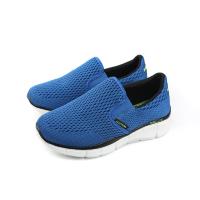 SKECHERS 休閒鞋 童鞋 藍色 童鞋 95488LBLBK no482