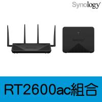 【組合】Synology群暉科技 RT2600ac+MR2200ac MESH路由器