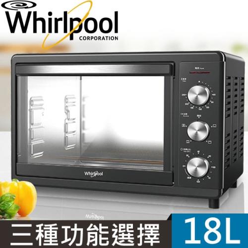 Whirlpool惠而浦 18公升不鏽鋼機械式烤箱 WTOM181B