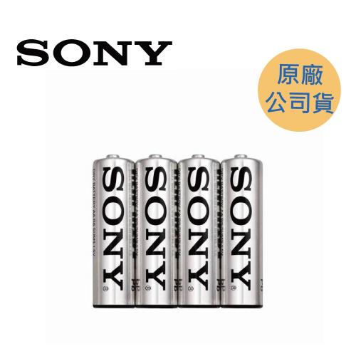 【原廠公司貨】SONY 碳鋅4號電池4入(R03-NUP4A)