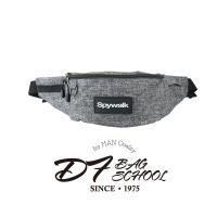 DF BAGSCHOOL -型男防潑水多扣帶可插卡式腰包