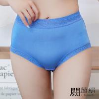 闕蘭絹 32針首款春蠶100%蠶絲內褲 藍 (88112)