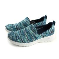 SKECHERS GOWALK JOY 運動鞋 懶人鞋 女鞋 針織 藍色 15615NVMT no834
