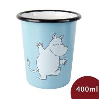 Muurla 嚕嚕米琺瑯水杯 嚕嚕米 天空藍 400ml