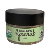 美國ECO LIPS依蔻麗唇 天然糖砂去角質護唇霜-Mint(薄荷甜心_清涼潤澤)