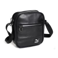 PUMA ORIGINALS小側背包 小LOGO iSport愛運動全新正品 07501601 黑色