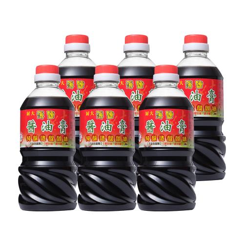 屏大薄鹽醬油膏6入(禮盒裝)300ml