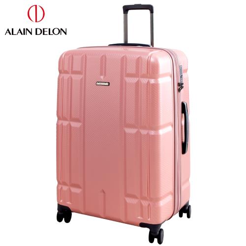 ALAIN DELON 亞蘭德倫 28吋簡約旅行系列行李箱(玫瑰金) 