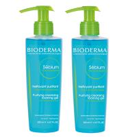 BIODERMA貝膚黛瑪 平衡控油潔膚凝露200ml(2入組)