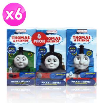 Thomas Friends 袖珍包/紙手帕(6包x10抽) 六入組