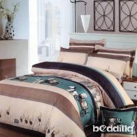 BEDDING-活性印染雙人鋪棉床包兩用被套四件組-格林童話