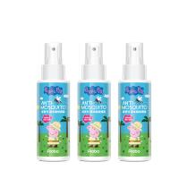 快潔適 博寶兒 草本驅蚊噴霧-佩佩豬 100mlX3入