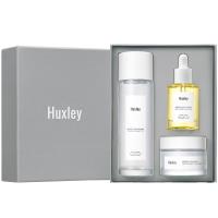 韓國Huxley 仙人掌深層保濕三重奏禮盒(護膚水+精華油+乳霜)