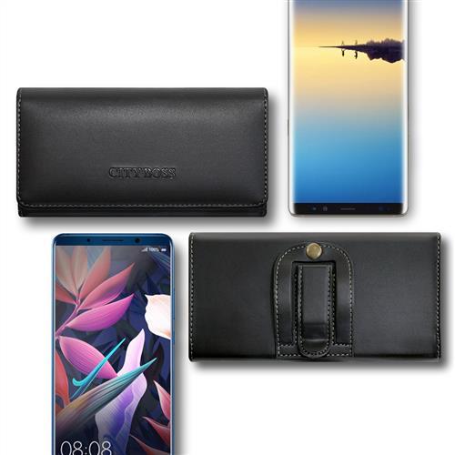 CityBoss 多功能哲學橫式腰掛皮套 for Samsung Galaxy S9+