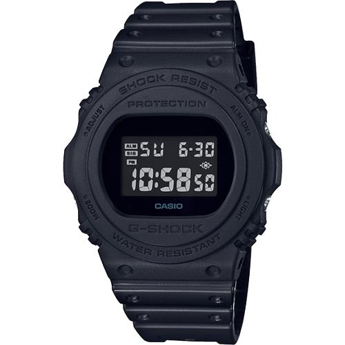 G-SHOCK 全球經典熱賣數位玩錶-液晶黑(DW-5750E-1B)