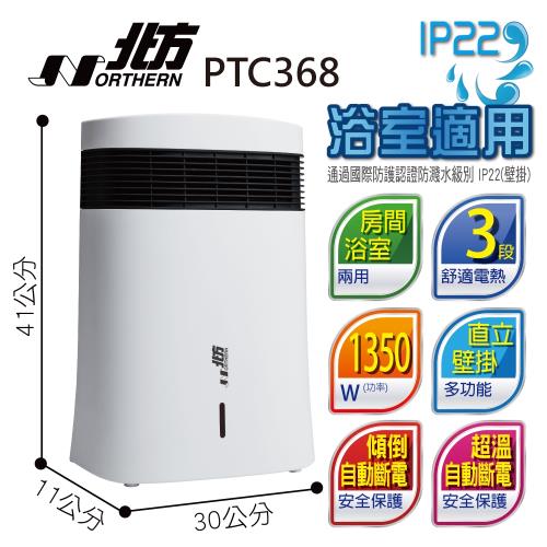 Northern北方房間浴室兩用電暖器PTC368