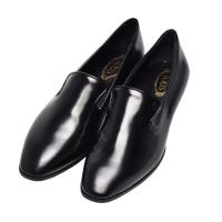 TOD'S 經典素面小牛皮樂福鞋(黑)