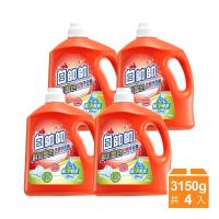 【白帥帥】鮮彩豔色抗菌洗衣精 4入組(3150gx4)