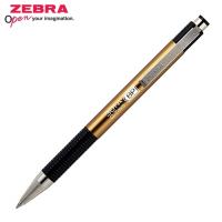 日本ZEBRA金屬原子筆A-301A 0.7mm BP(2支入;筆芯:黑色0.7mm油性)美版,平行輸入