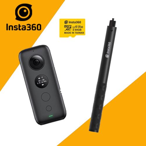 INSTA360 ONE X 全景相機(公司貨)-黑 (公司貨)