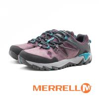 MERRELL (女)ALL OUT BLAZE 2 GORE-TEX®健走登山鞋 耐磨抗菌 防水 防臭緩震-紫