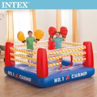INTEX NO1 大型充氣拳擊場-附4個手套(48250)+送110V幫浦(66639)