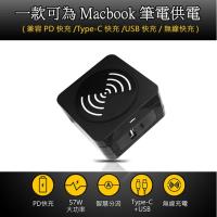 【LTP】(送無線充電板)USB/TYPE-C充電插頭PD快充充電器(支援手機/平板/IPad/IMAC)