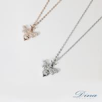 DINA JEWELRY 蒂娜珠寶 清新可愛動物 925純銀CZ鑽項鍊 ( SSF51357)