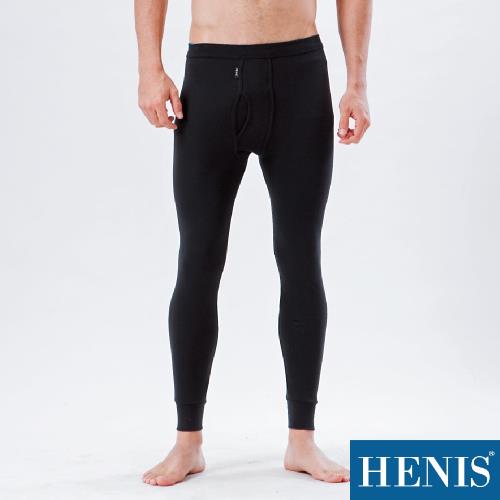 HENIS 100%全棉-經典保暖衛生褲(黑)
