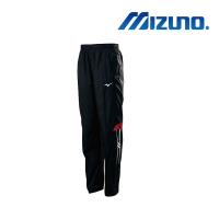 MIZUNO 美津濃 風衣套裝長褲 男 黑X紅 32TF859296